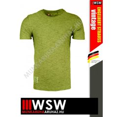   .Engelbert Strauss VINTAGE technikai pamutgazdag környakaspóló - GOLD 