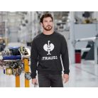 .Engelbert Strauss MOTION 2020 GREEN technikai környakas pamutgazdag pulóver - munkaruha