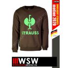 .Engelbert Strauss MOTION 2020 HAZELNUT technikai környakas pamutgazdag pulóver - munkaruha