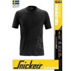 Snickers FLEXIWORK BLACK technikai stretch póló - munkaruha