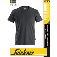   Snickers ALLROUNDWORK STEELGREY organikus technikai rövidujjú póló - munkaruha