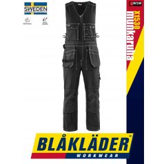   Blåkläder CRAFTSMEN X1500 BLACK pamut technikai kantárosnadrág - Blakleder munkaruha