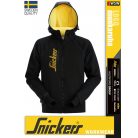 Snickers LOGO BLACK technikai kapucnis pulóver - munkaruha