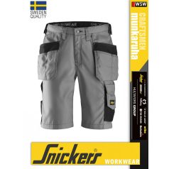   Snickers CRAFTSMEN GREY technikai rip-stop szakadásálló rövidnadrág - munkaruha