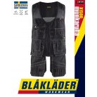 Blåkläder CRAFTSMEN X1500 BLACK pamut technikai sokzsebes mellény - Blakleder munkaruha