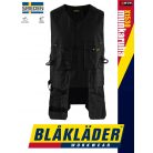 Blåkläder CRAFTSMEN X1500 BLACK kevertszálas technikai munkamellény - Blakleder munkaruha