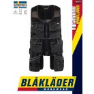 Blåkläder CRAFTSMEN BLACK technikai sokzsebes munkamellény - Blakleder munkaruha