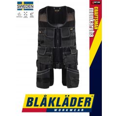   Blåkläder CRAFTSMEN BLACK technikai sokzsebes munkamellény - Blakleder munkaruha
