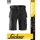 Snickers CRAFTSMEN BLACK technikai rip-stop szakadásálló rövidnadrág - munkaruha