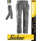 Snickers CRAFTSMEN GREY technikai kopásbiztos lengőzsebes deréknadrág - munkaruha