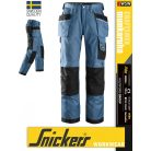 Snickers CRAFTSMEN OCEANBLUE technikai kopásbiztos lengőzsebes deréknadrág - munkaruha