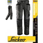 Snickers CRAFTSMEN MUTEDBLACK technikai kopásbiztos lengőzsebes deréknadrág - munkaruha