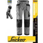 Snickers CRAFTSMEN GREY rip-stop technikai hasadásbiztos deréknadrág - munkaruha