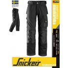 Snickers CRAFTSMEN BLACK technikai kopásbiztos deréknadrág - munkaruha