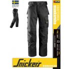 Snickers CRAFTSMEN BLACK technikai kopásbiztos deréknadrág - munkaruha