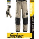 Snickers CRAFTSMEN KHAKI canvas+ technikai pamutgazdag deréknadrág - munkaruha