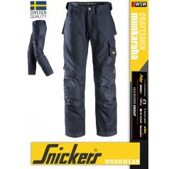   Snickers CRAFTSMEN NAVY canvas+ technikai pamutgazdag deréknadrág - munkaruha
