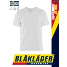 Blåkläder CRAFTSMEN WHITE technikai V-nyakú munkapóló - Blakleder munkaruha