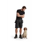 Blåkläder CRAFTSMEN WHITE technikai V-nyakú munkapóló - Blakleder munkaruha