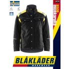 Blåkläder CRAFTSMEN X1500 BLACK bélelt pamut technikai munkakabát - Blakleder munkaruha