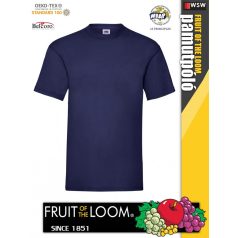   Fruit of the Loom VALUEWEIGHT NAVY pamut férfi póló - 165g/m2