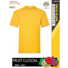   Fruit of the Loom VALUEWEIGHT SUNFLOWER pamut férfi póló - 165g/m2