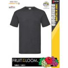 Fruit of the Loom SUPER PREMIUM LIGHTGRAPHITE pamut férfi póló - 205g/m2