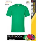 Fruit of the Loom ORIGINAL KELLYGREEN pamut férfi póló - 145g/m2