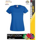 Fruit of the Loom VALUEWEIGHT ROYALBLUE női pamut póló - 165g/m2