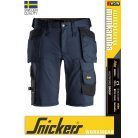 Snickers ALLROUNDWORK STEELGREY strech slim fit prémium lengőzsebes rövidnadrág - munkaruha