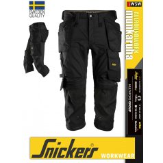   Snickers ALLROUNDWORK BLACK strech slim fit prémium rövidnadrág - munkaruha