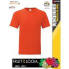 Fruit of the Loom ICONIC 150 FLAME finompamut férfi póló - 150g/m2