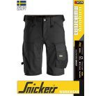 Snickers ALLROUNDWORK BLACK strech slim fit prémium rövidnadrág - munkaruha