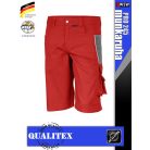 Qualitex PRO 245 BEIGEBLACK prémium technikai rövidnadrág - munkaruha
