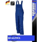 Qualitex COMFORT 300 GREEN kevertszálas prémium kantárosnadrág - munkaruha