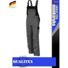   Qualitex IMAGE 300 GREYBLACK prémium kantáros nadrág - munkaruha