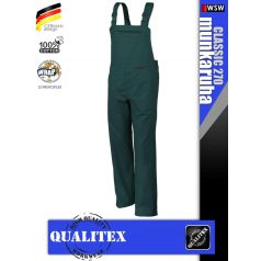 Qualitex CLASSIC 270 ROYAL pamut kantáros nadrág - munkaruha