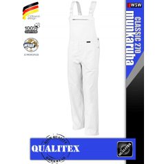 Qualitex CLASSIC 270 ROYAL pamut kantáros nadrág - munkaruha