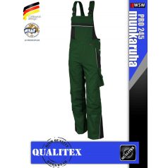 Qualitex PRO 245 GREENBEIGE prémium technikai kantáros nadrág - munkaruha