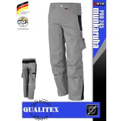 Qualitex PRO 245 NAVYGREY prémium technikai deréknadrág - munkaruha