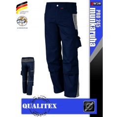   Qualitex PRO 245 NAVYGREY prémium technikai deréknadrág - munkaruha