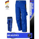 Qualitex PRO 245 ROYALBLACK prémium technikai deréknadrág - munkaruha