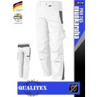 Qualitex PRO 245 BEIGEBLACK prémium technikai deréknadrág - munkaruha