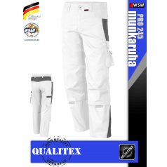Qualitex PRO 245 BEIGEBLACK prémium technikai deréknadrág - munkaruha