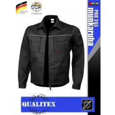  Qualitex PRO 245 BLACKBLACK prémium technikai kabát - munkaruha
