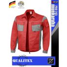 Qualitex PRO 245 REDGREY prémium technikai kabát - munkaruha