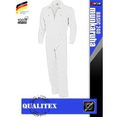 Qualitex BASIC 240 ROYAL 100% pamut kezeslábas overál - munkaruha