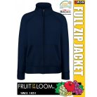 Fruit of the Loom Lady Fit HOODED JACKET női kardigán - pulóver
