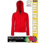 Fruit of the Loom Lady Fit HOODED JACKET kardigán - pulóver
