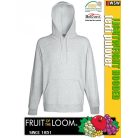 Fruit of the Loom LIGHTWEIGHT HOODED férfi pulóver - munkaruha